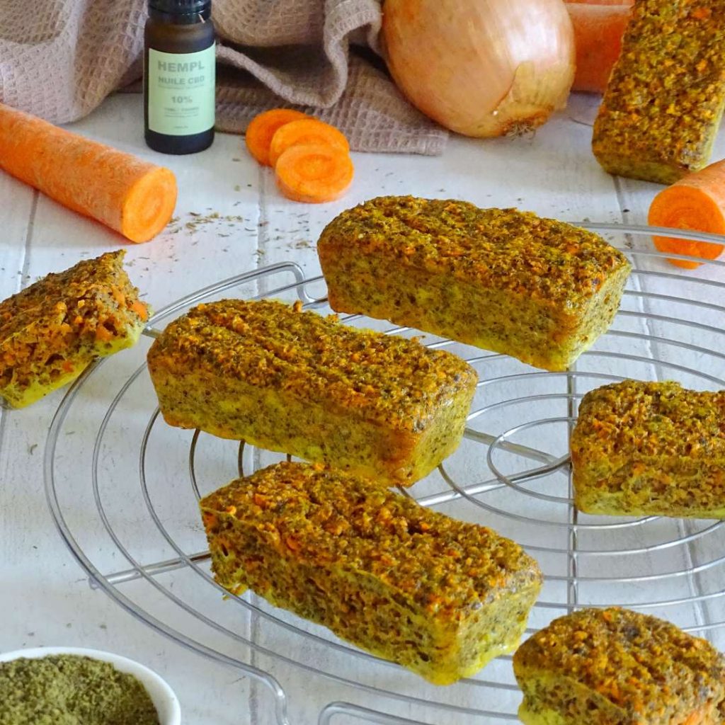 recette cakes au cbd