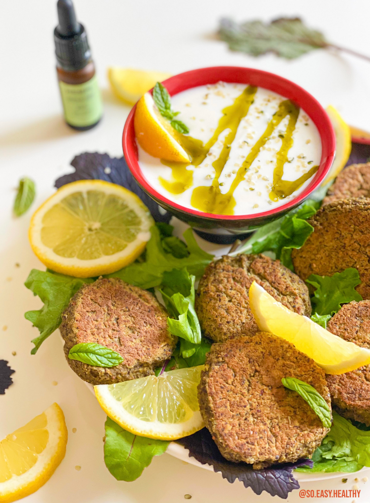 galette-pois-chiche-chanvre-cbd